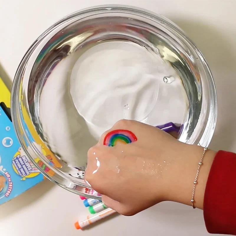 ZIMPLI – Doodle N Dip : Kit Dessin Magique dans l’Eau & Tatouages Enfants