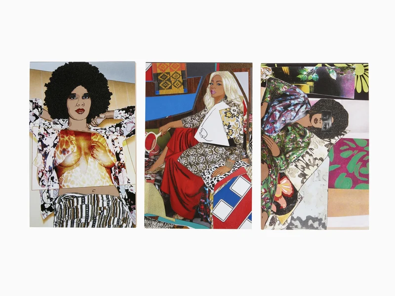 Mickalene Thomas - Blocs-notes, coffret de 3 pièces