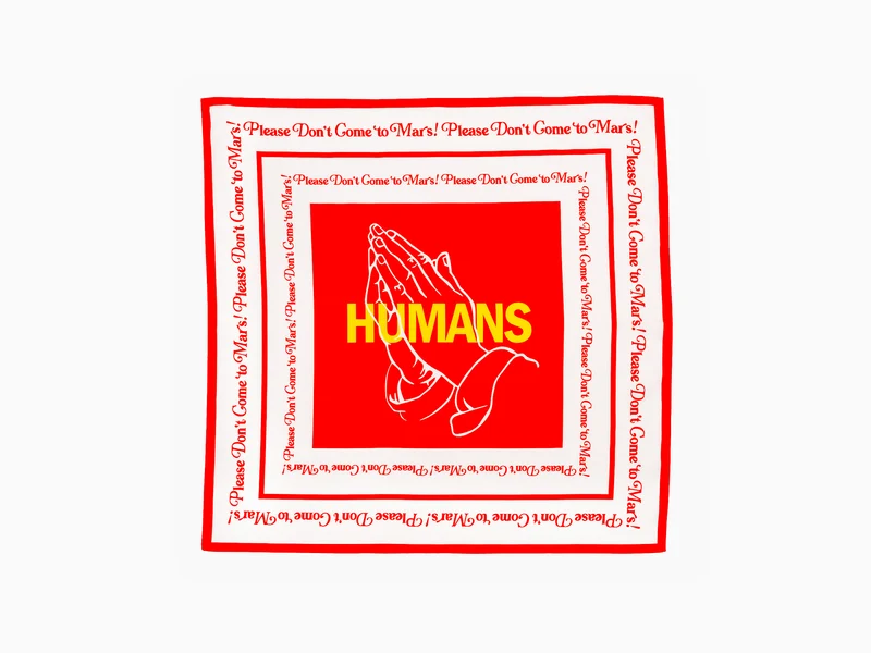 Tavares Strachan - Bandana "Please Don't Come to Mars