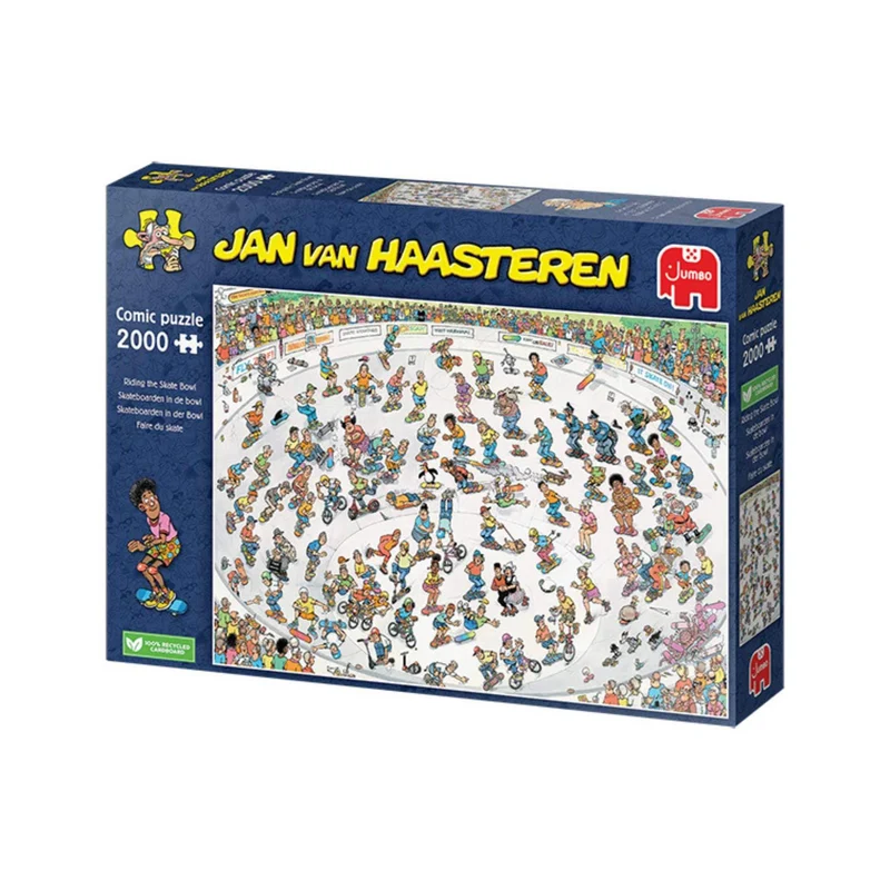 Faire du Skate, Jan van Haasteren (2000 pcs)