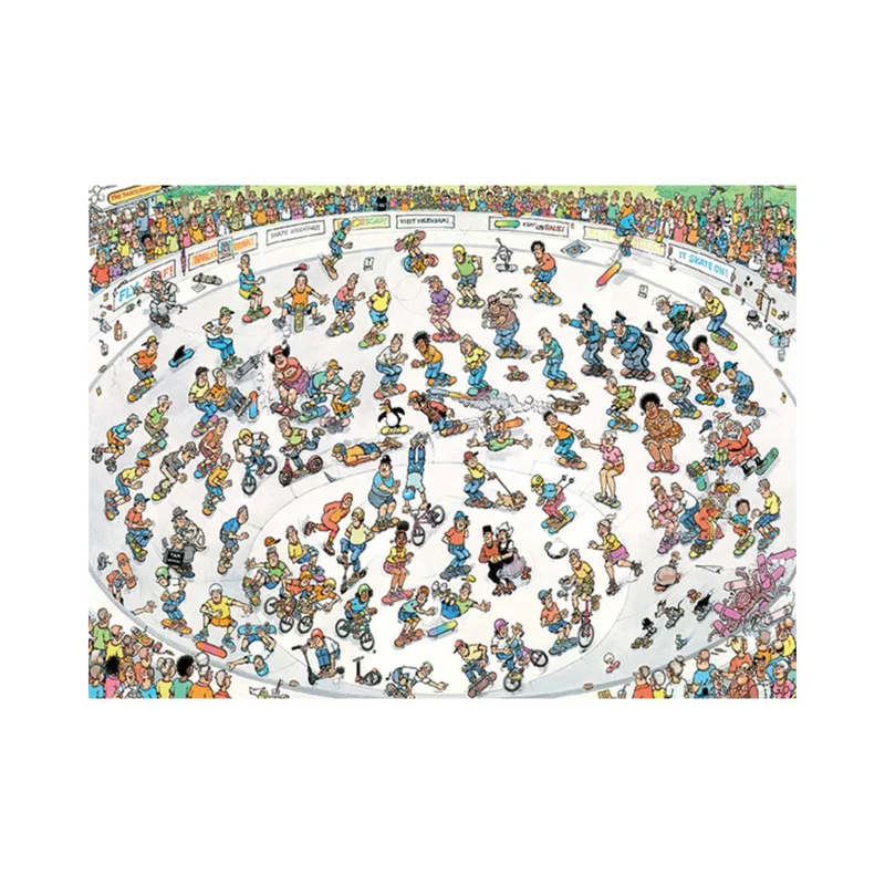 Faire du Skate, Jan van Haasteren (2000 pcs)