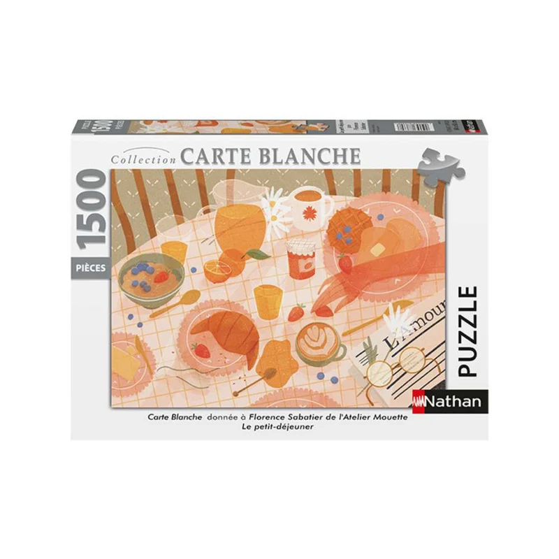 Florence Sabatier : Le Petit-déjeuner (1500 pcs)