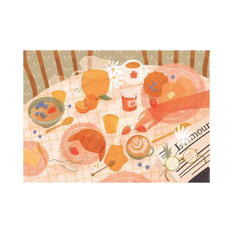 Florence Sabatier : Le Petit-déjeuner (1500 pcs)