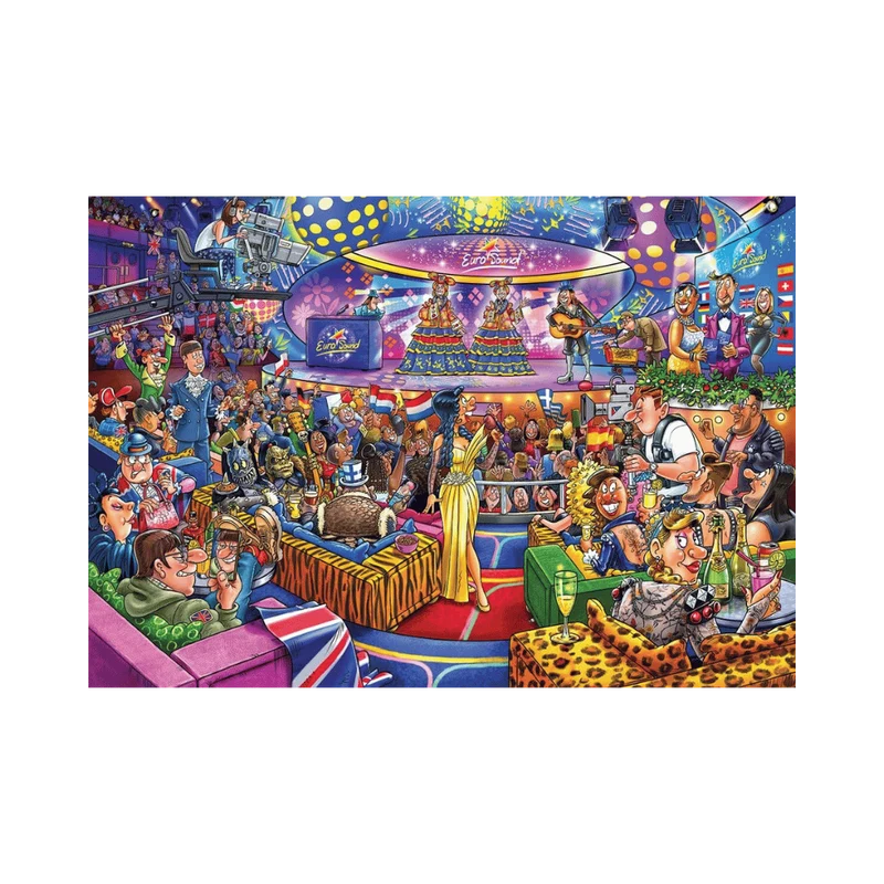 Wasgij - Mystery #25 - Eurosong Contest (1000 pcs)
