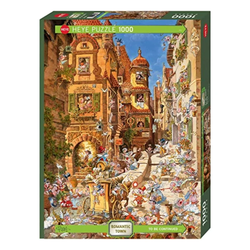 By Day, Romantic Town (1000 pcs)