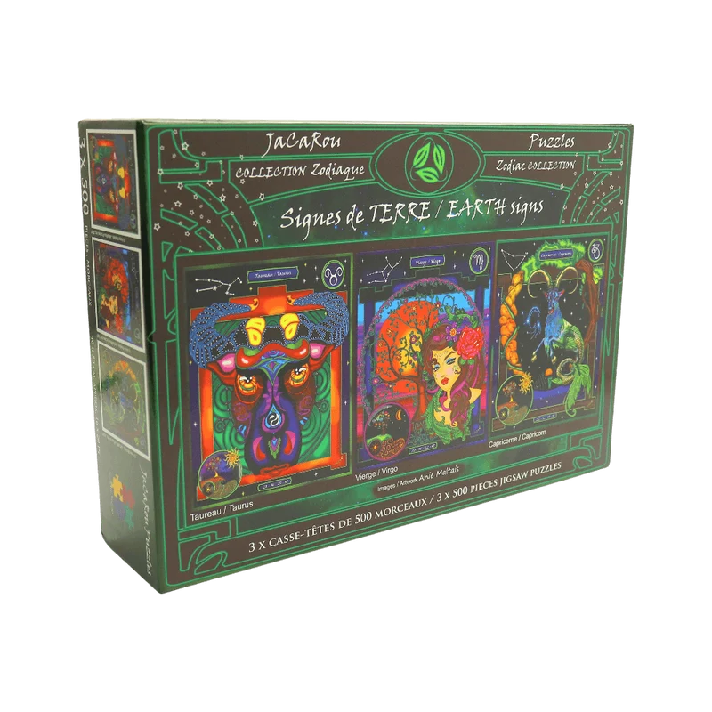 Signes de terre | Earth Signs (3x500 pcs)