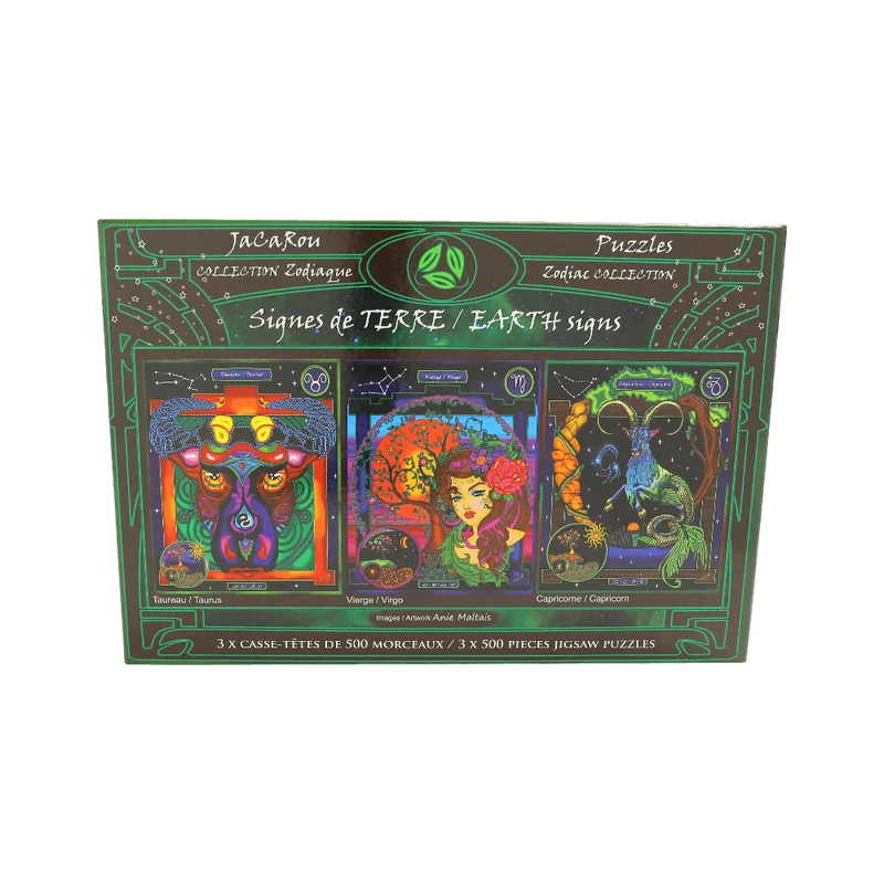 Signes de terre | Earth Signs (3x500 pcs)