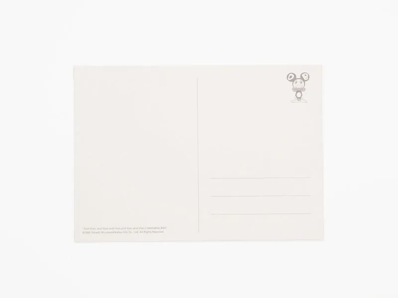 Takashi MURAKAMI - Carte postale "And then".