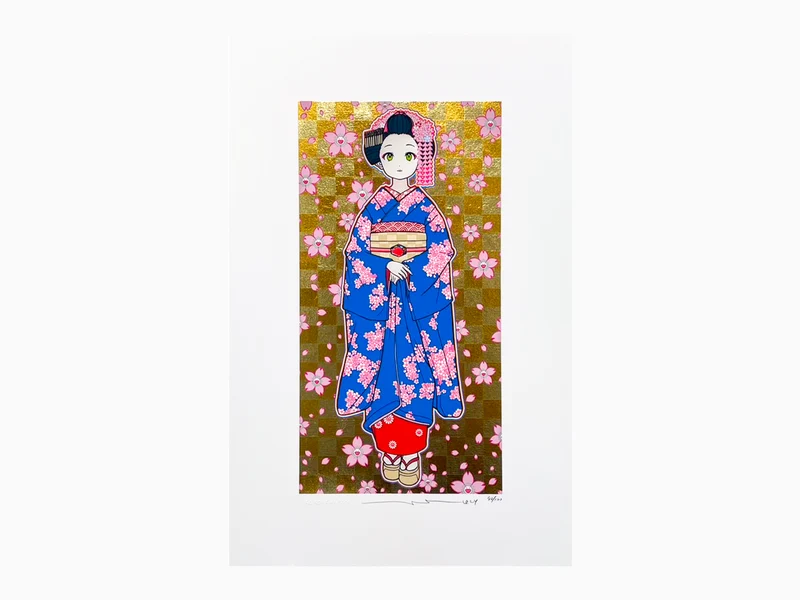 Takashi Murakami - Maiko-san Tanzaku