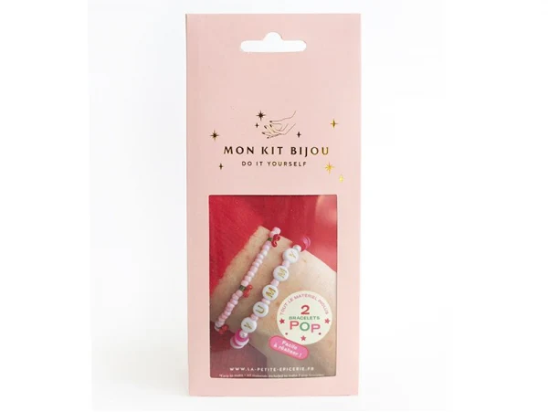 Kit Bijoux DIY YUMMY – Créez 2 Bracelets Colorés en Perles Heishi