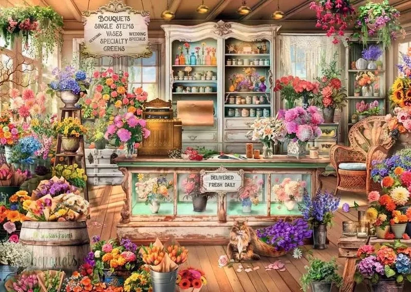 All Seasons Flower Shop (1000 pcs)