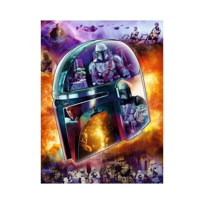 Star Wars: The Mandalorian: Helmet Shaped (770 pcs)