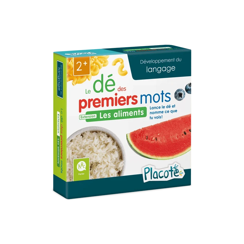 Le dé des premiers mots - Ext. les aliments (FR)
