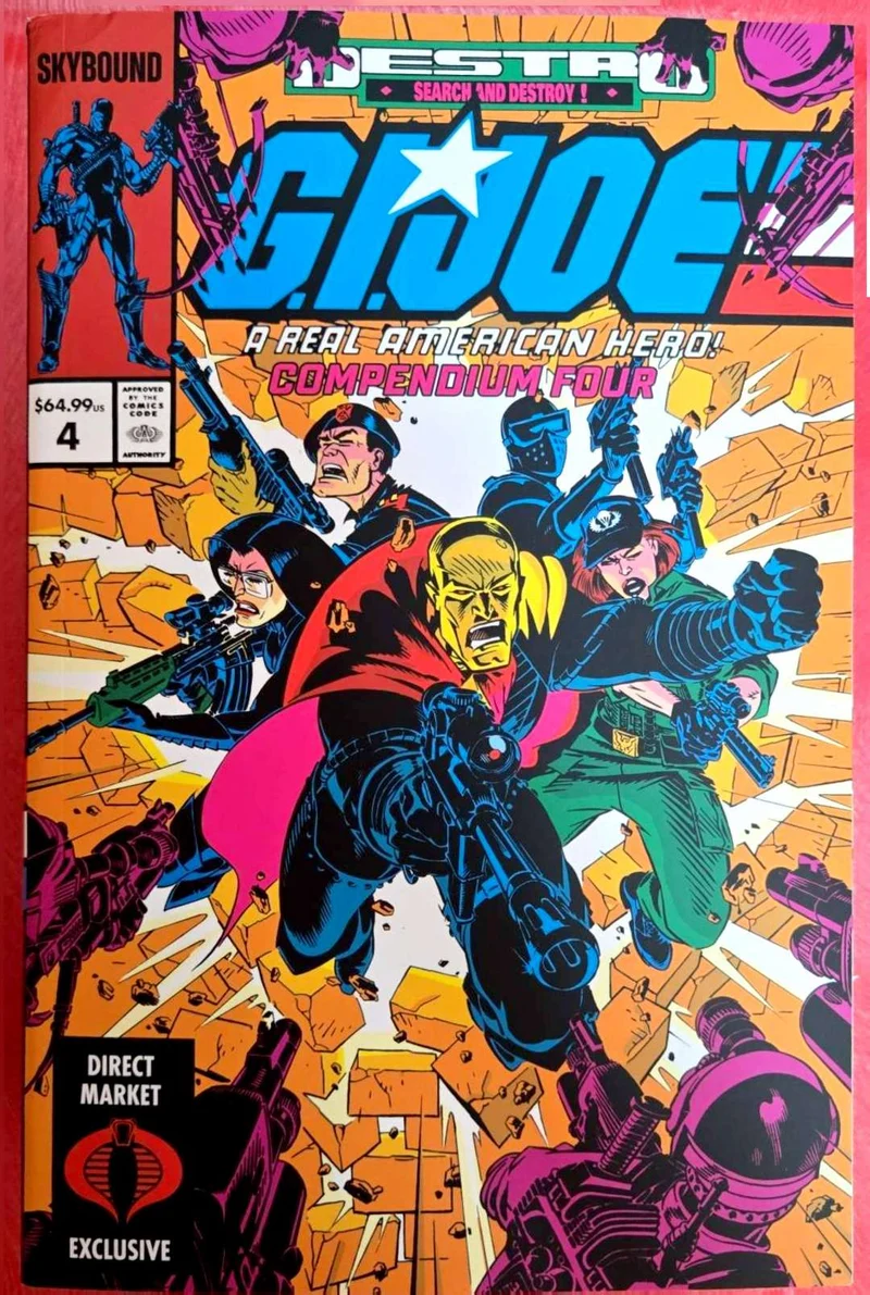GI Joe, un vrai héros américain : Compendium Vol. 4 DM (ENDOMMAGÉ)