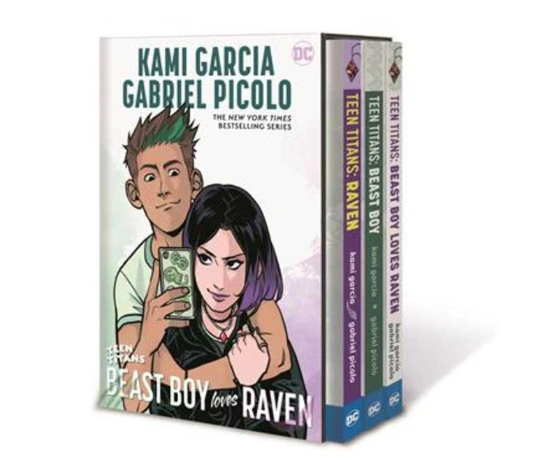 Coffret Teen Titans Raven Beast Boy et Beast Boy aime Raven