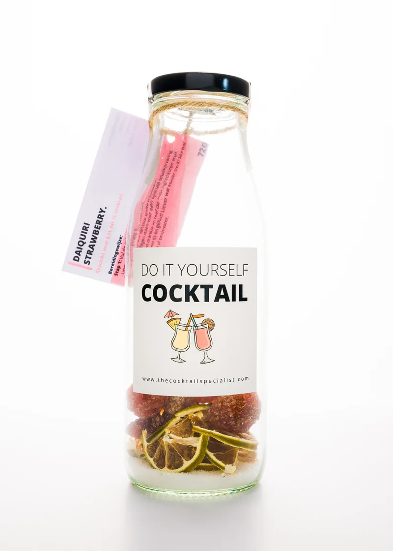 The Cocktail Specialist - Do It Yourself Cocktail - Daiquiri fraise