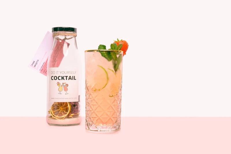 The Cocktail Specialist - Do It Yourself Cocktail Mojito rose