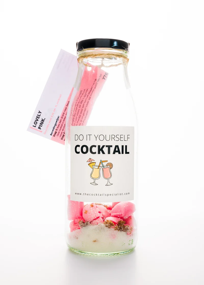 The Cocktail Specialist - Do It Yourself Cocktail -Joli rose