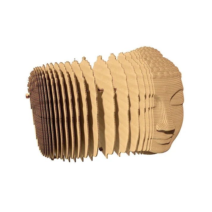 Puzzle 3D Bouddha – Sculpture en Carton Recyclé CARTONIC