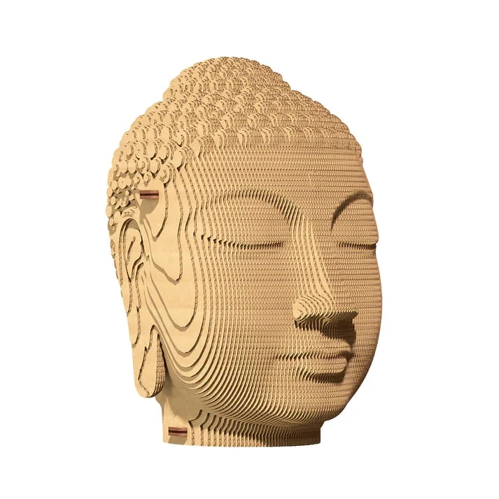 Puzzle 3D Bouddha – Sculpture en Carton Recyclé CARTONIC