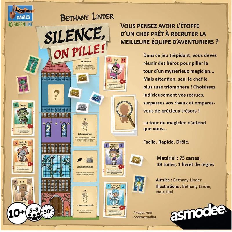 Silence on pille / Adventurers Required (FR)