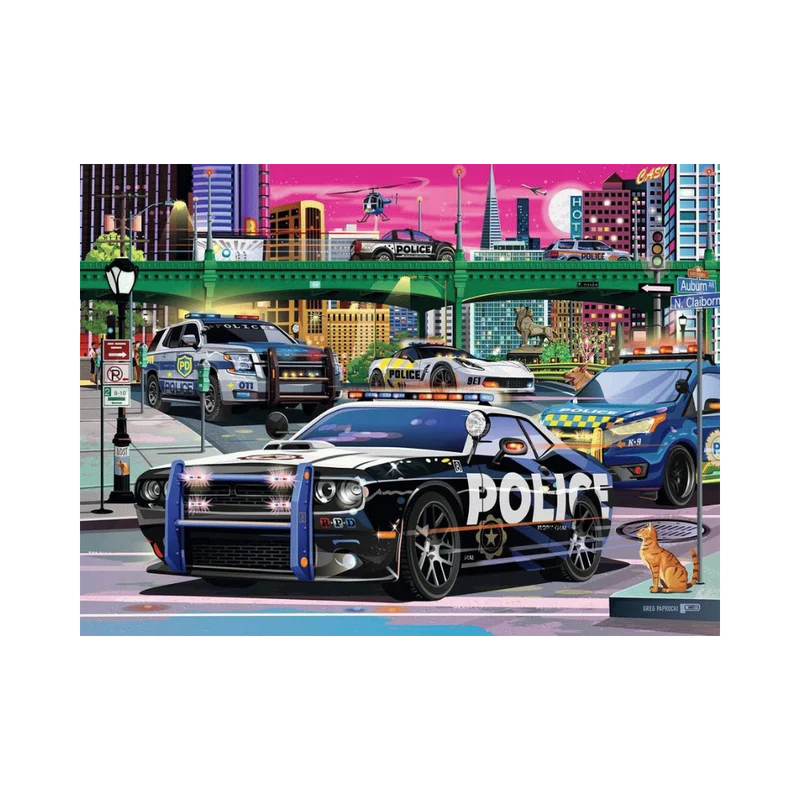 Police on Patrol (150 pcs XXL)