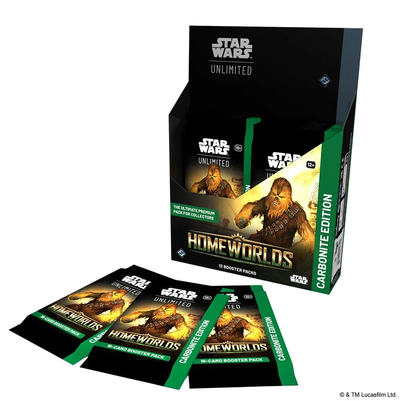 STAR WARS : UNLIMITED - BOÎTE EN CARBONITE HOMEWORLDS [LIRE LA DESCRIPTION]