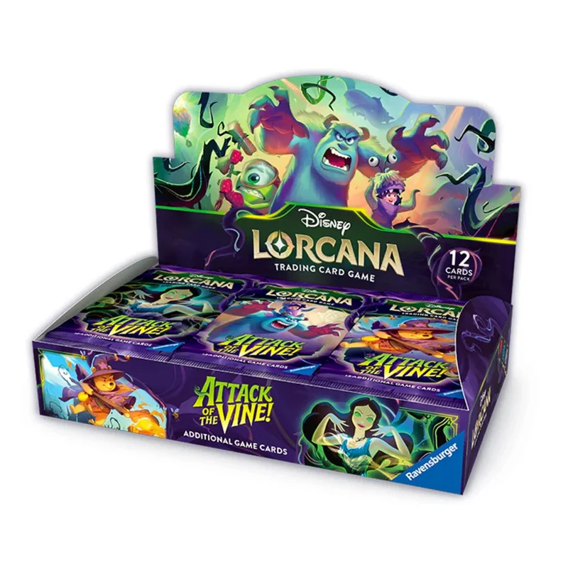 DISNEY LORCANA - L'ATTAQUE DE LA VIGNE ! - PRÉSENTOIR BOOSTER (EN)