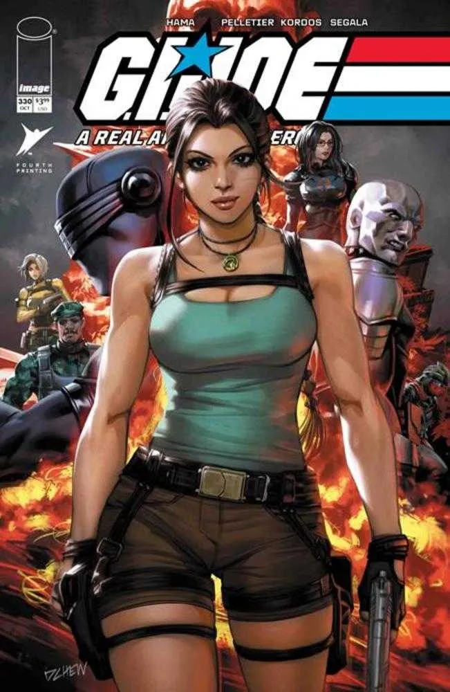 GI Joe, un vrai héros américain n° 330, 4e impression, image du 10/07/2026