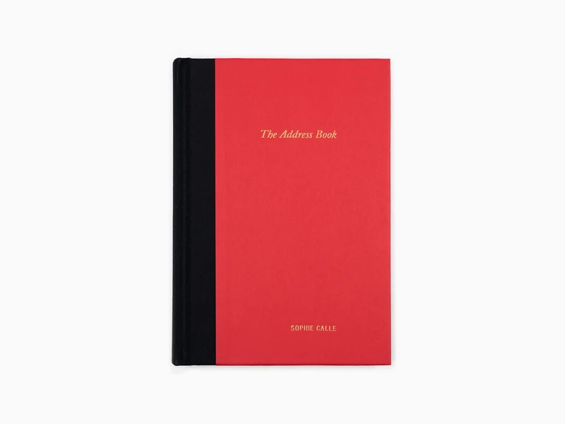 Sophie Calle - Le carnet d'adresses