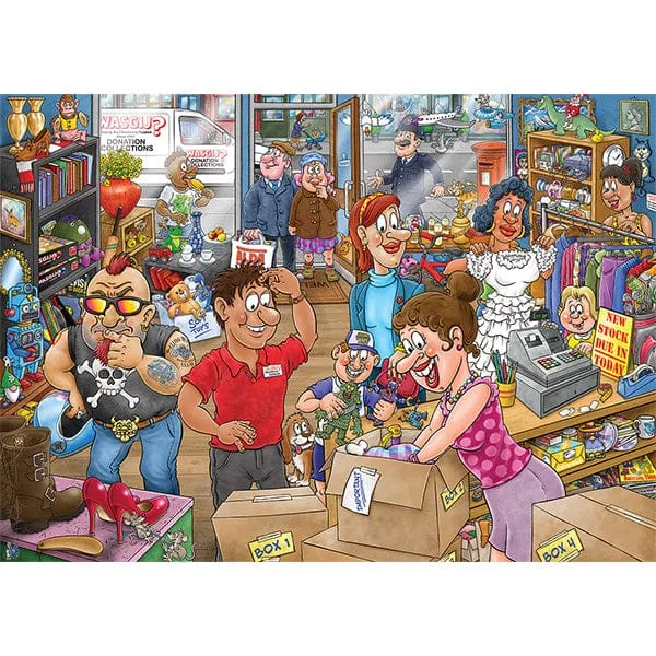Wasgij Mystery 29 - Un fisco embarrassant! (1000 pcs)