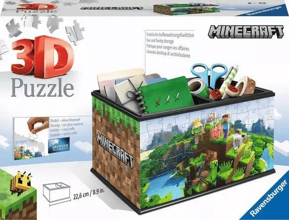 Minecraft Boîte de rangement 3D (216 pcs)