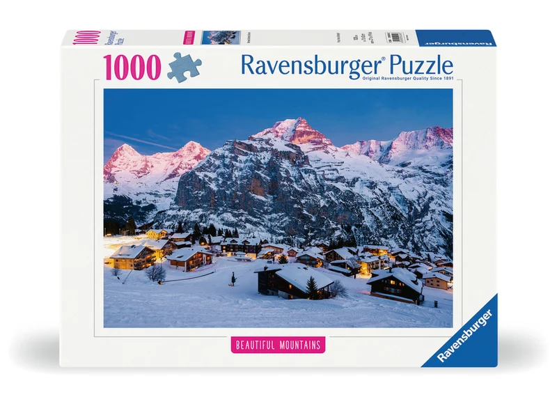 Beautiful Mountains - Bernese Oberland, Murren (1000 pcs)