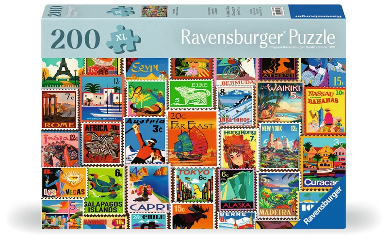 Travel Stamps (200 pcs XL)
