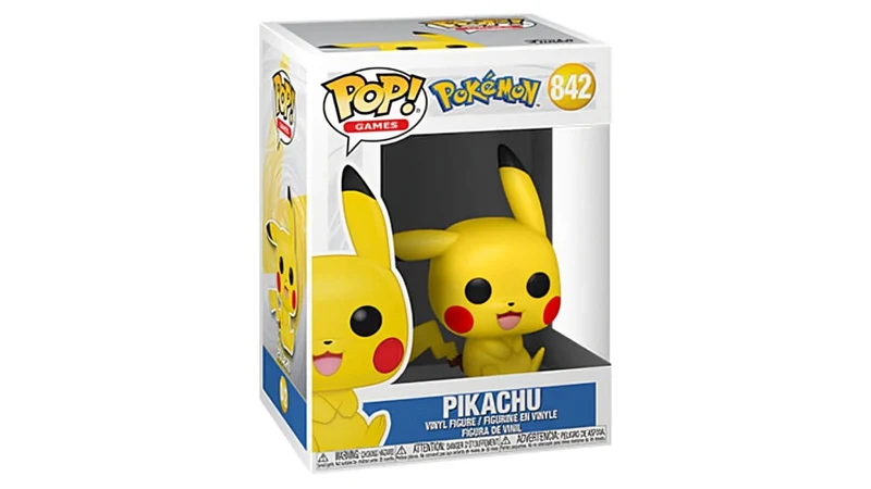 Pop Pokemon Pikachu (sitting)