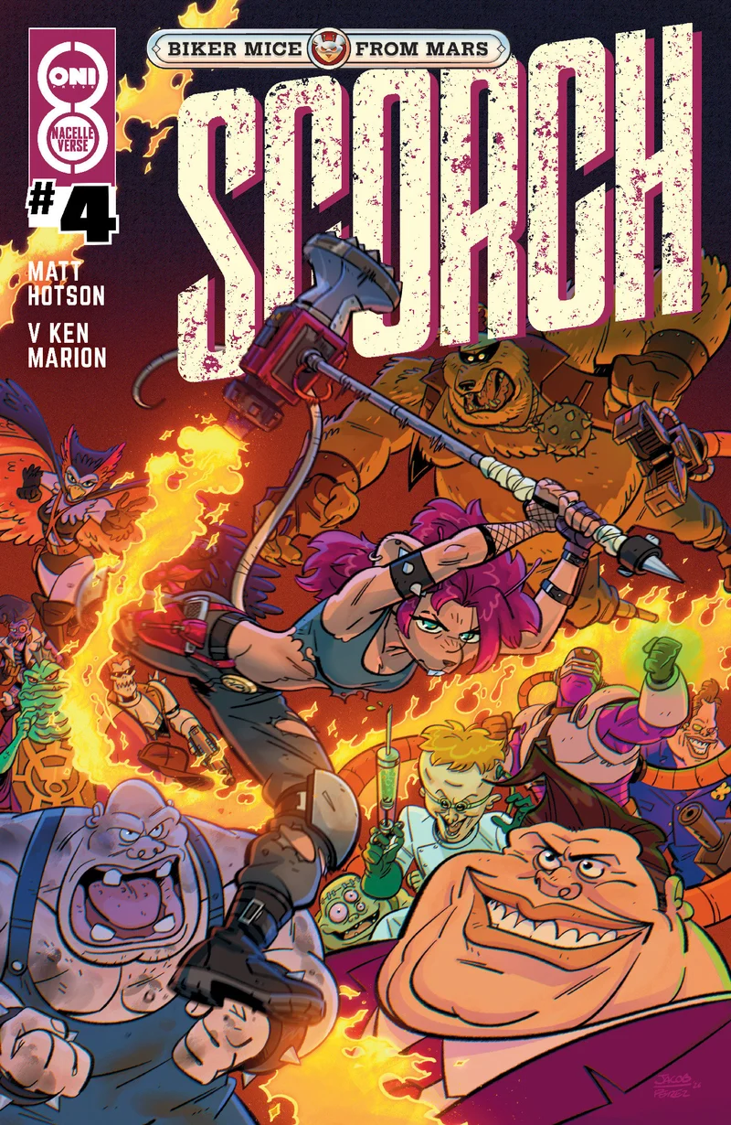 Biker Mice From Mars Scorch #4 Oni B Perez 25/11/2026