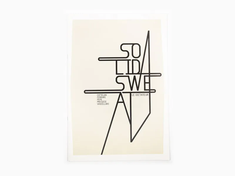 Maurizio Cattelan - Le Dictateur : Solid Sweat