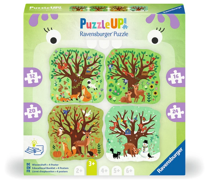 Puzzle Up Four Seasons (12/16/20/24 pcs)