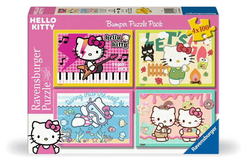 Hello Kitty Bumper Pack (4x100 pcs)