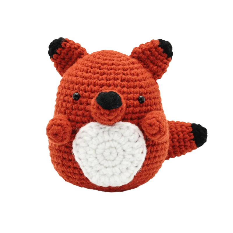 Kit DIY Crochet: Doux renard (ML)