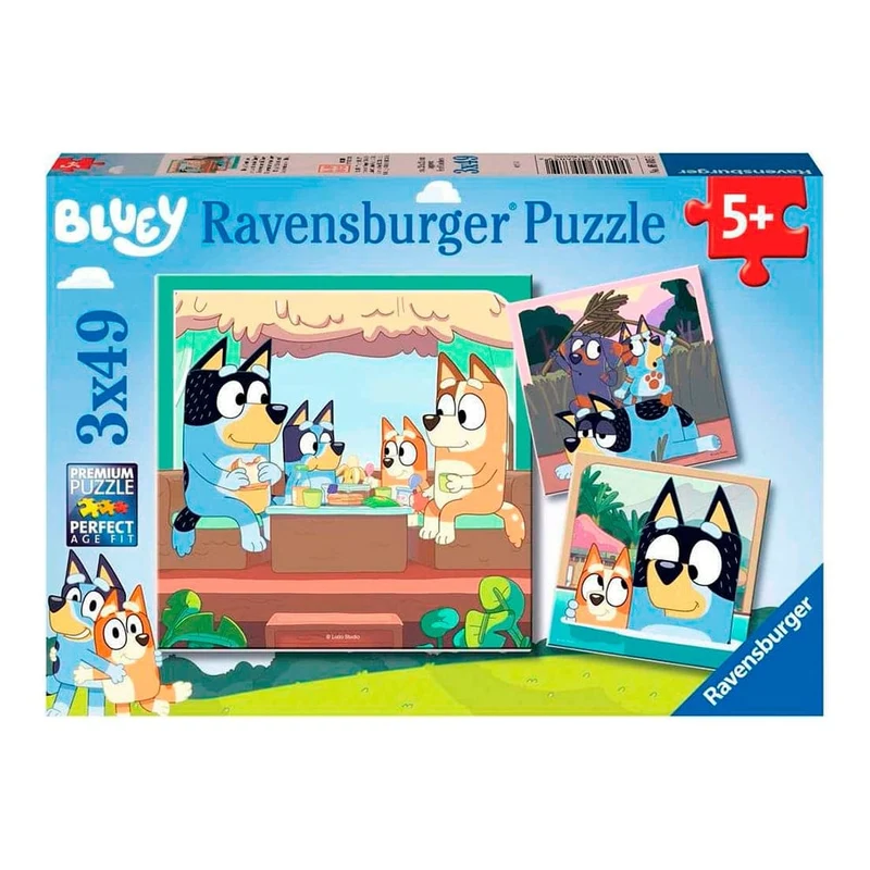 Bluey Adventure (3x49 pcs)