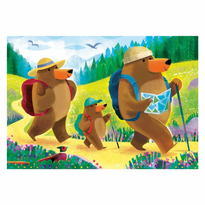 Bear Family Vacations (2x24pcs)