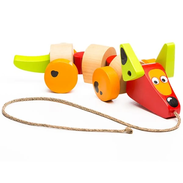 Pousse et tire - Chien saucisse