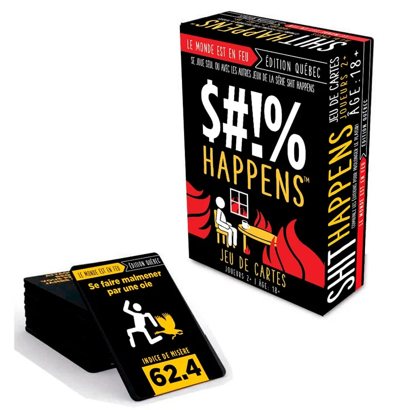 Shit Happens: Monde en feu - Édition Québec (FR)