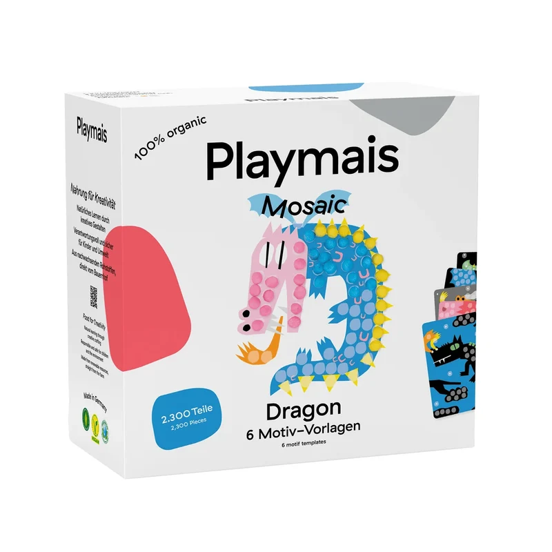 Playmais - Dragon Mosaïque - 2 300 pièces
