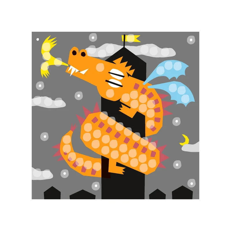 Playmais - Dragon Mosaïque - 2 300 pièces