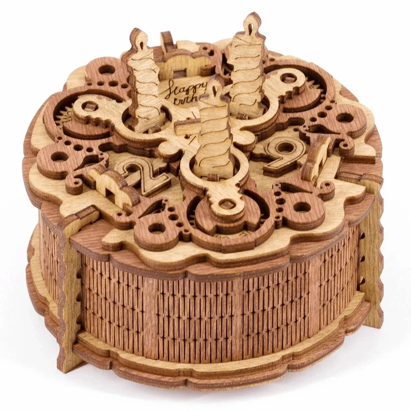 Gift Puzzle Box / Birthday Cake (ML)