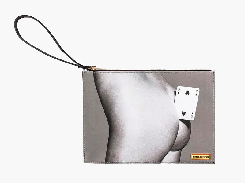 Seletti porte Toiletpaper - Sac à main - Deux de pique