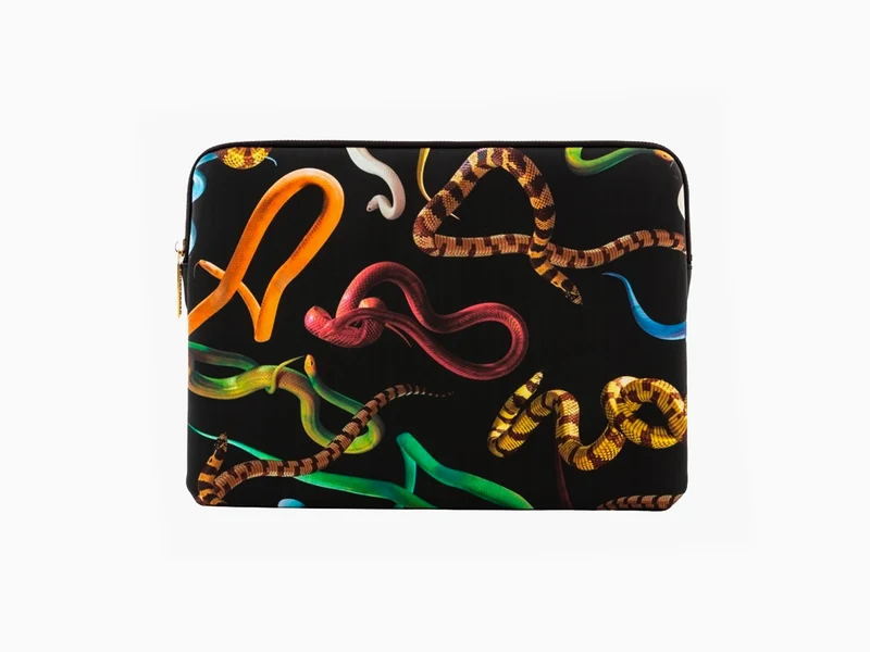 Seletti porte Toiletpaper - Sacoche pour ordinateur portable Snakes