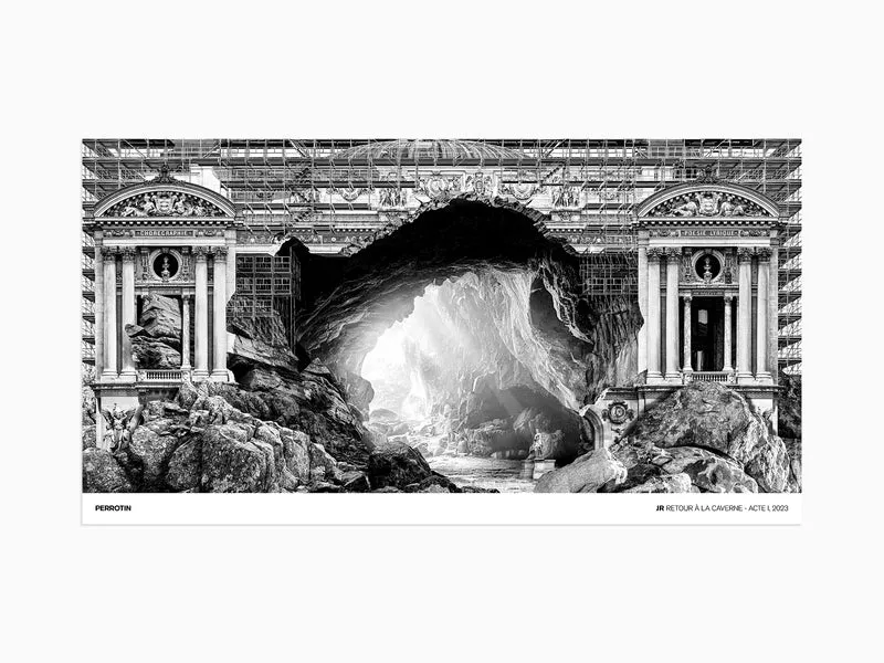 JR - Retour à la Caverne - Acte I, 2023 (standard poster)